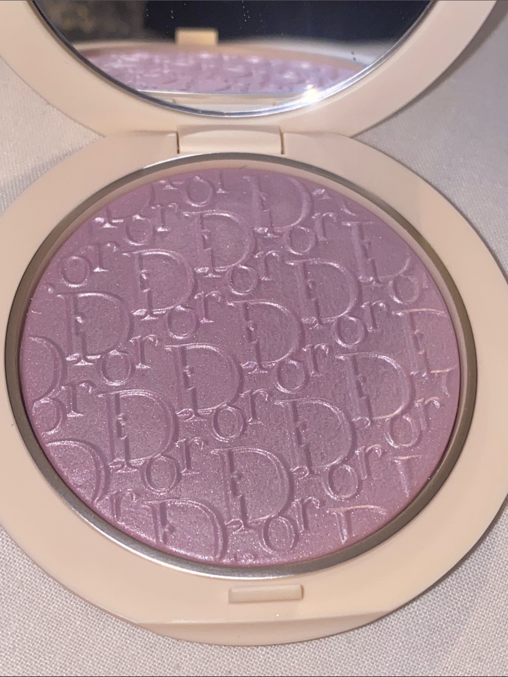 Dior Lilac limited edition Shimmer Highlighter  Compact - Picture 3 of 5